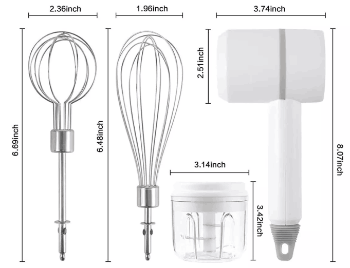 Batidora y Cortadora de Alimentos Beaters™