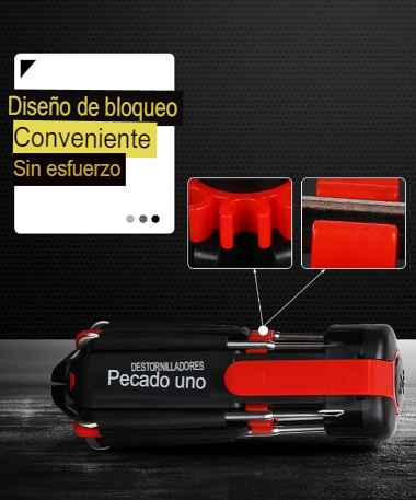Destornilladores 8 en 1 con Linterna MultiPurpose™