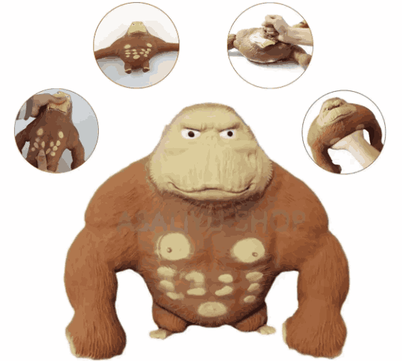 Gorila de Juguete Antiestrés Resistente SturdyToys™