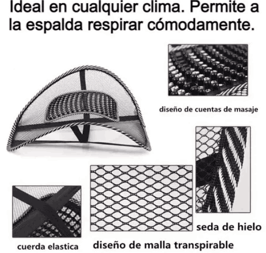 Respaldo para Asiento con Soporte Lumbar Healthy Support™