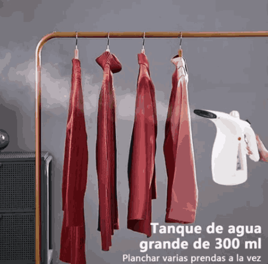 Máquina De Planchar a Vapor Portátil para Ropa Impeccable™