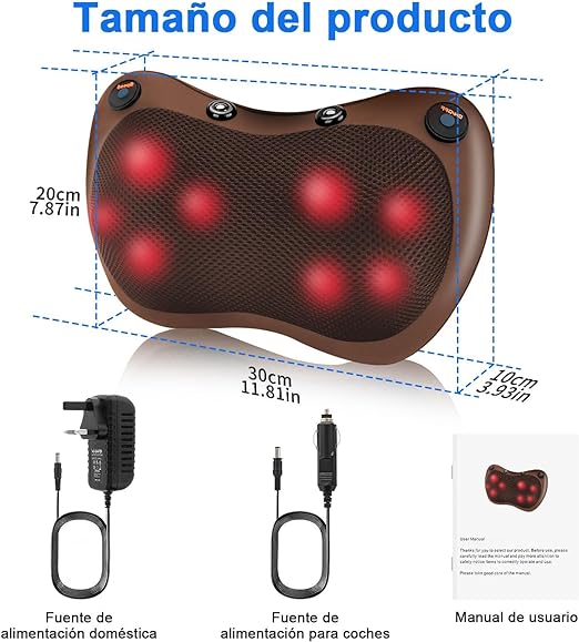 Almohada Masajeador Para Todo el Cuerpo ExtraConfort™