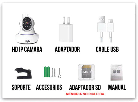 Cámara robótica de seguridad 3 Antenas HighSecurity™