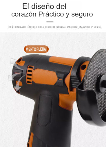 Kit De Pulidora / Amoladora Angular Inalámbrica De 12 V, Disco Abrasivo YourTools™