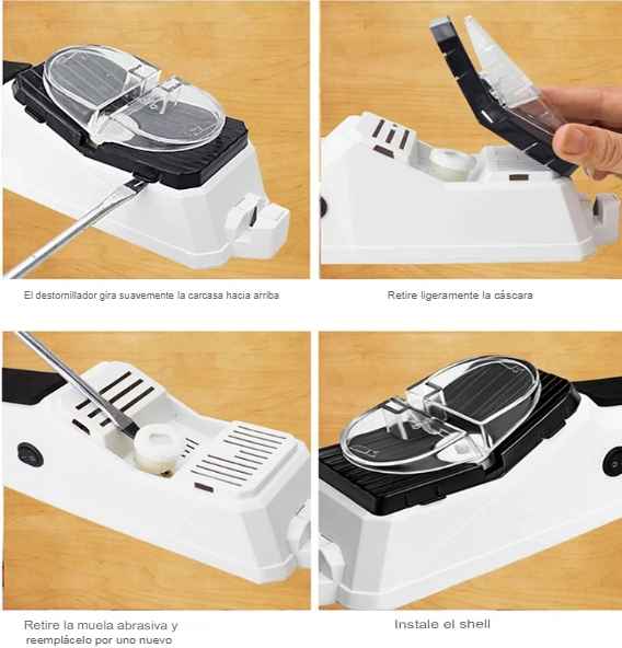 Afilador de Cuchillos y Tijeras Eléctrico Sharps™