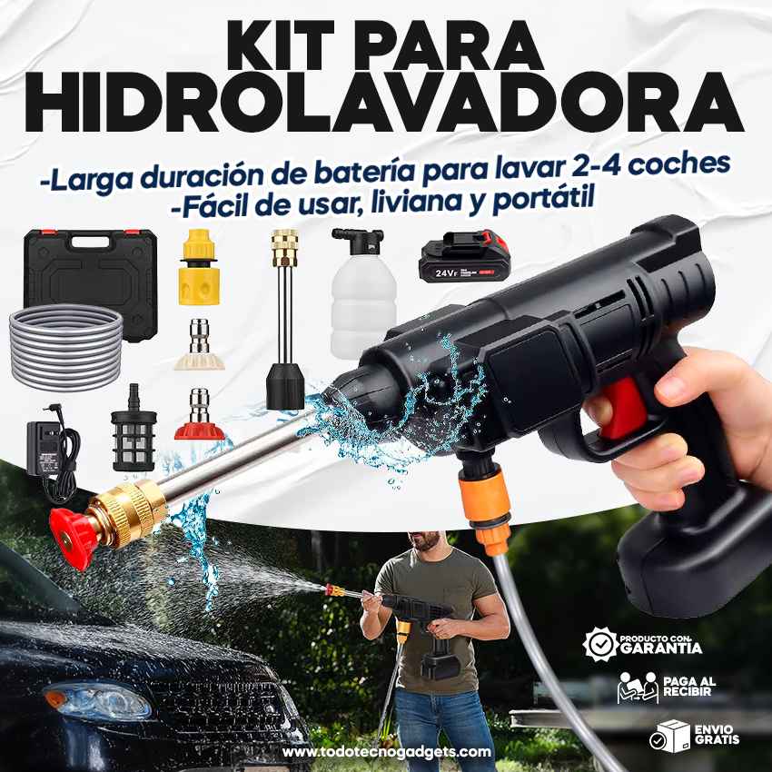 Pistola de Lavado de Auto de Alta Presión 48V