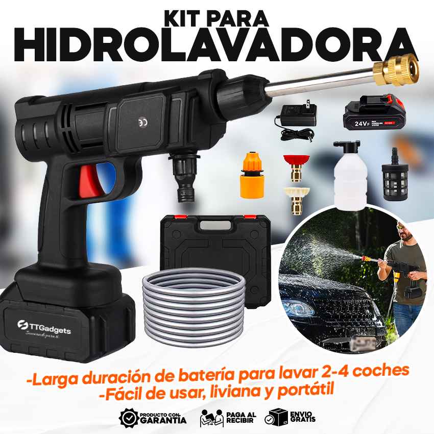 Pistola de Lavado de Auto de Alta Presión 48V