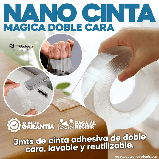 Nanocinta 3 metros de cinta Mágica Adhesiva MagicTape™