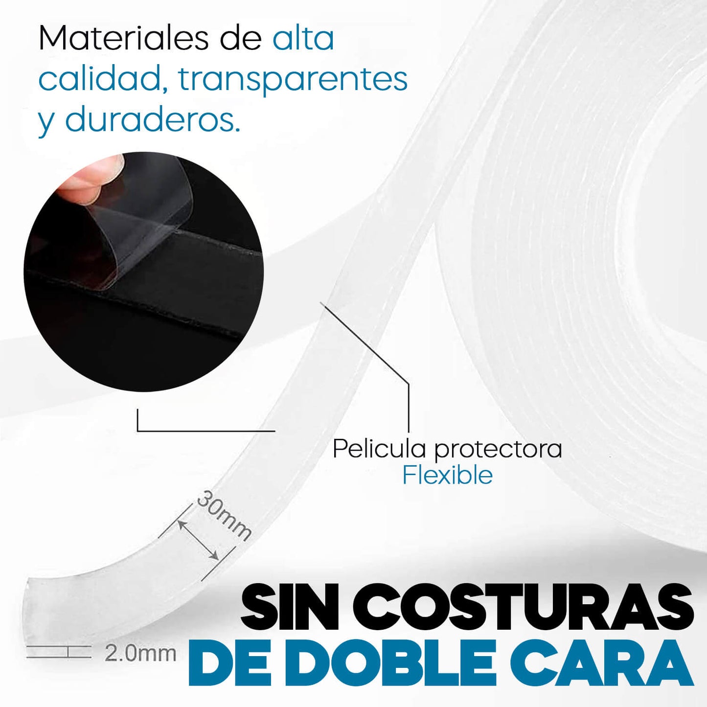 Nanocinta 3 metros de cinta Mágica Adhesiva MagicTape™