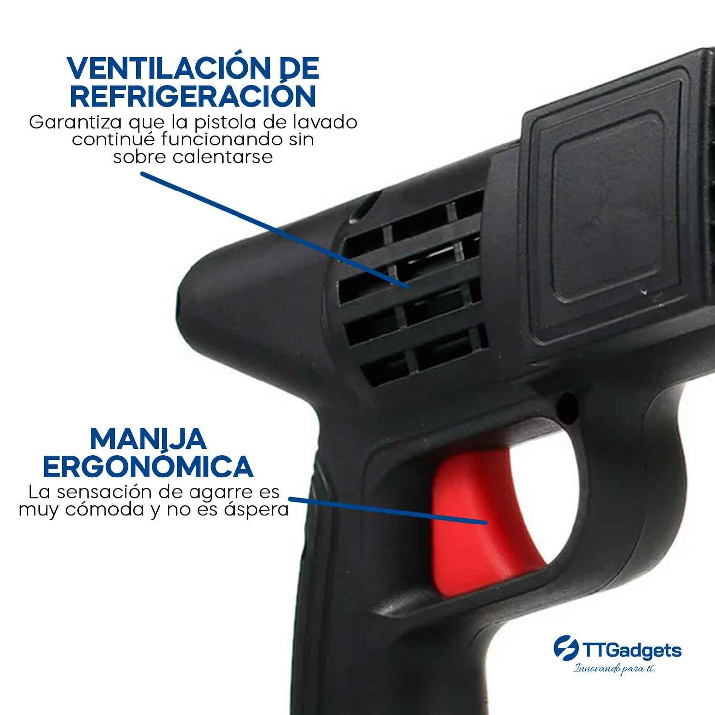 Pistola de Lavado de Auto de Alta Presión 48V