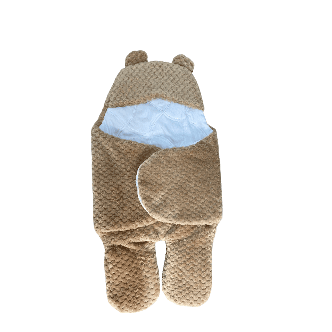 Manta con Capucha para Bebé con Forma de Oso  ConfortsBabys™