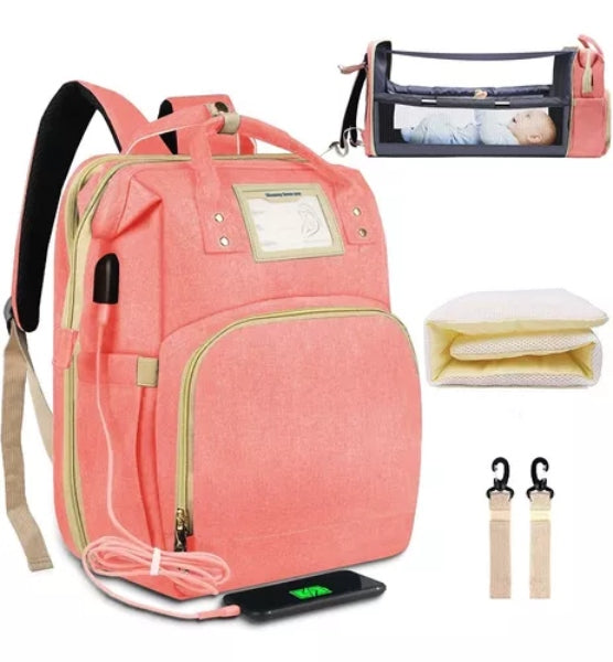 Mochila Pañalera Multiuso Cambiadora para Bebés MultiPurpose™