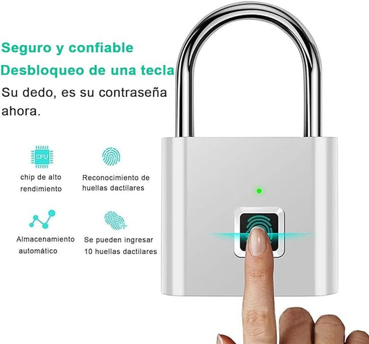 Candado de Huella Digital Inteligente Pro&Tech™