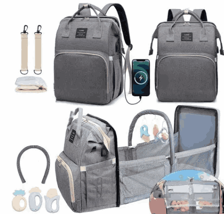 Mochila Pañalera Multiuso Cambiadora para Bebés MultiPurpose™