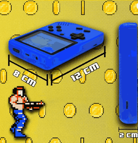 Mini Consola de Videojuegos Portátil Retro con 400 Juegos ArcadeGame™