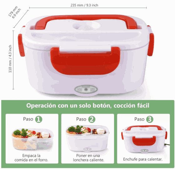 Lonchera Eléctrica Portátil Ecofast™
