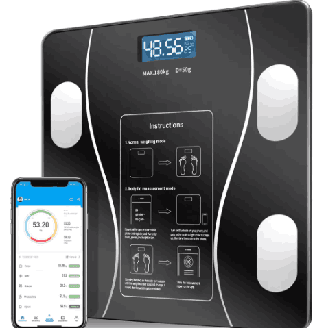Bascula Multifuncional para el Peso Corporal HealthyLife™