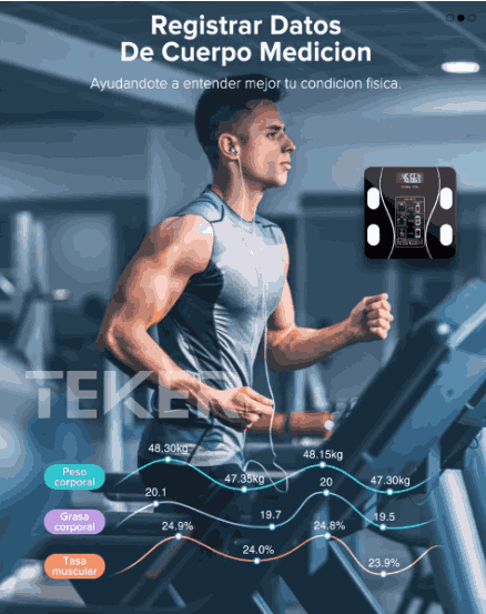 Bascula Multifuncional para el Peso Corporal HealthyLife™