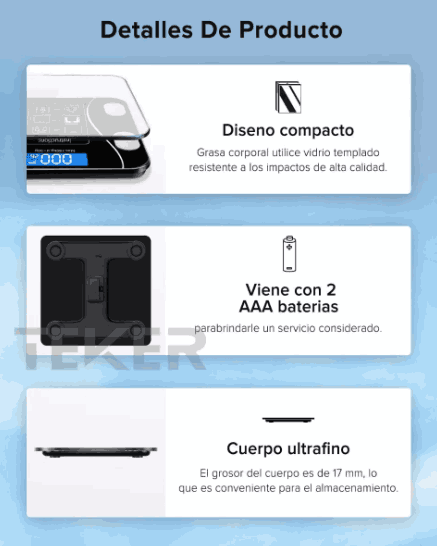Bascula Multifuncional para el Peso Corporal HealthyLife™