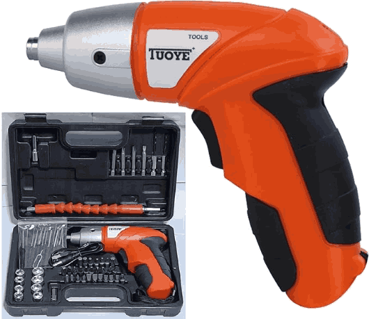 Destornillador Eléctrico Portátil Inalámbrico 4,8 V EasyTool™
