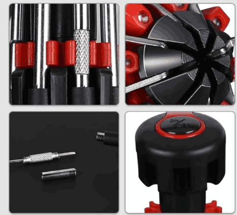 Destornilladores 8 en 1 con Linterna MultiPurpose™