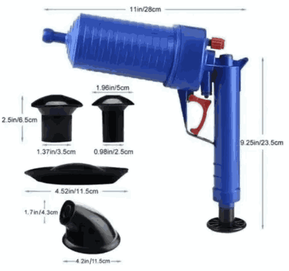 Pistola Destapador de Caño Destapker™