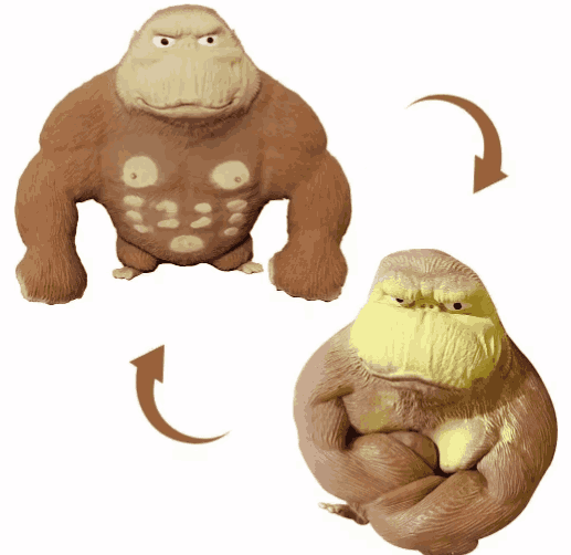 Gorila de Juguete Antiestrés Resistente SturdyToys™