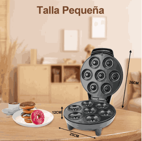 Maquina Para Hacer Donas Eléctrica Antiadherente DonutsEletric™