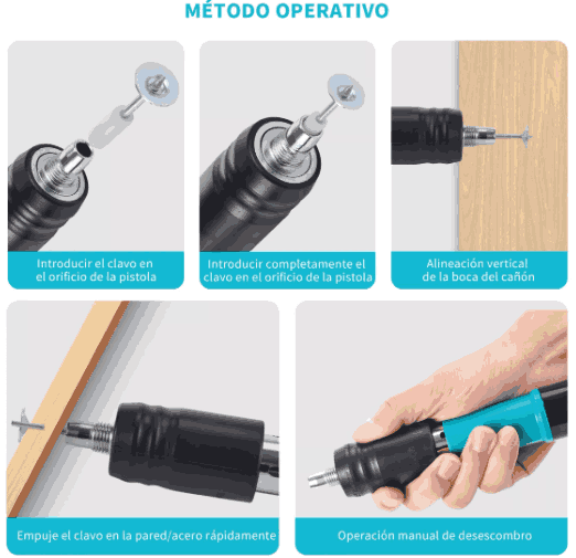 Pistola Remachadora Manual De Fijación Portátil Remachatec™