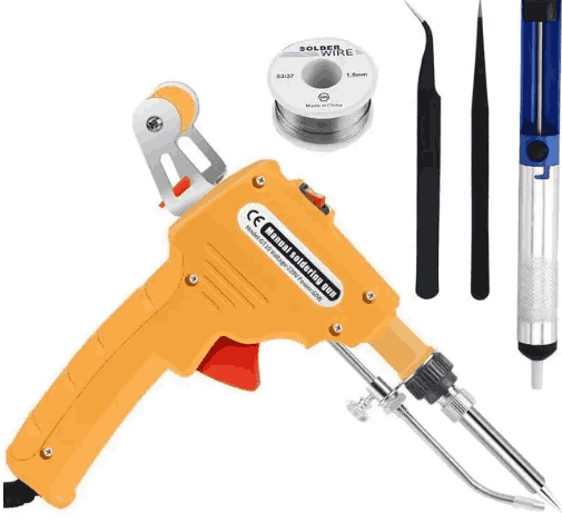 Cautín Tipo Pistola C/ Despachador Automático con Estaño couticnology™ gaddi