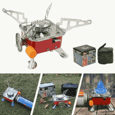 Mini Parrilla de Gas para Camping Plegable FireEveryWhere™