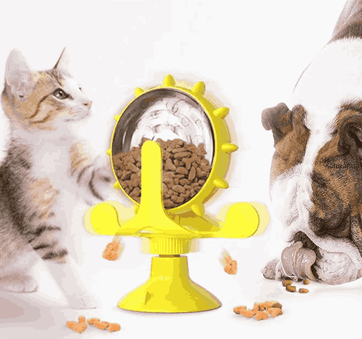 Juguete Interactivo con Fugas de Comida para Gatos y Perros PetFun™
