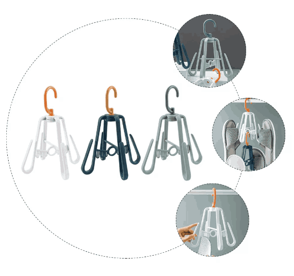 Kit 4 Ganchos para el Secado de Tenis y Zapatos ErgonomicFootWear™