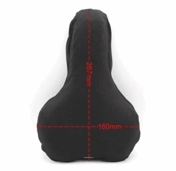 Asiento de Gel Para Bicicleta Ajustable ComfortBike™