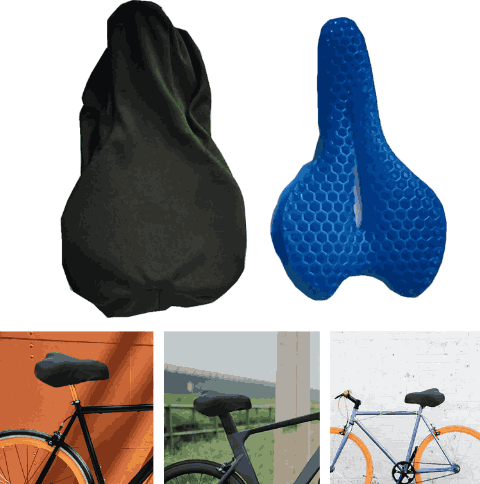 Asiento de Gel Para Bicicleta Ajustable ComfortBike™