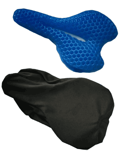 Asiento de Gel Para Bicicleta Ajustable ComfortBike™