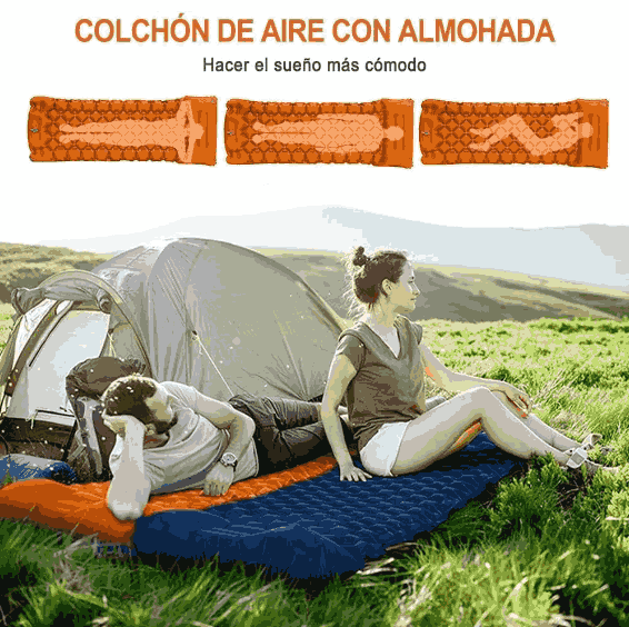 Colchón De Camping Individual Portátil FieldAdventure™