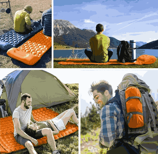 Colchón De Camping Individual Portátil FieldAdventure™