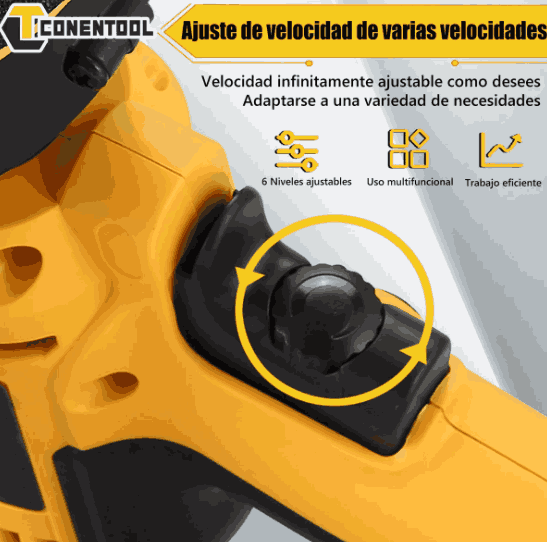Pulidora Lijadora Para Auto Con Velocidad Ajustable AutoClean™