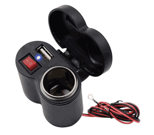 Cargador para Celular con Encendedor para Motocicleta MotorcycleElectronics™
