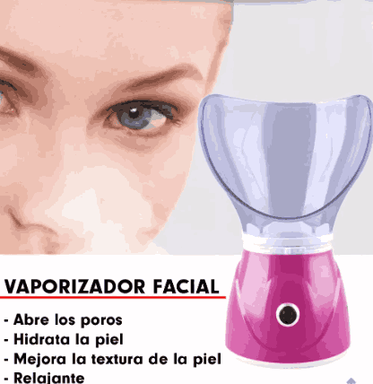 Vaporizador para Limpieza Facial Profunda Saunes™