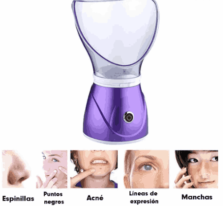 Vaporizador para Limpieza Facial Profunda Saunes™