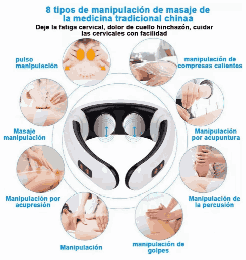 Fisioterapia Masajeador Para Cuello Y Cintura Recargable Therapeutic™