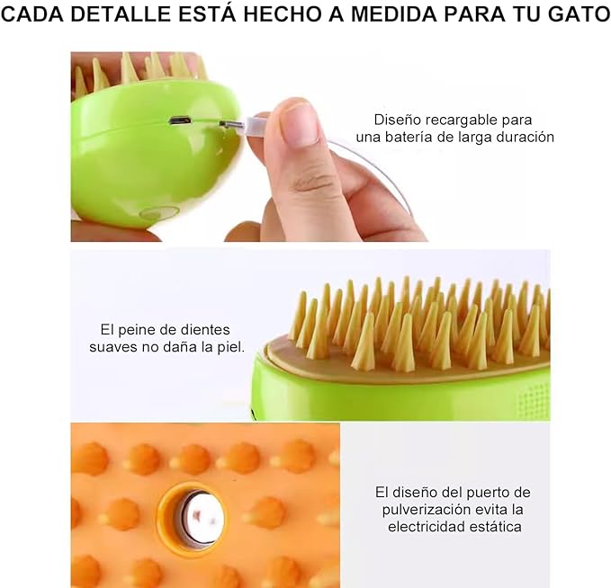 Cepillo de Vapor Pets&Clean®