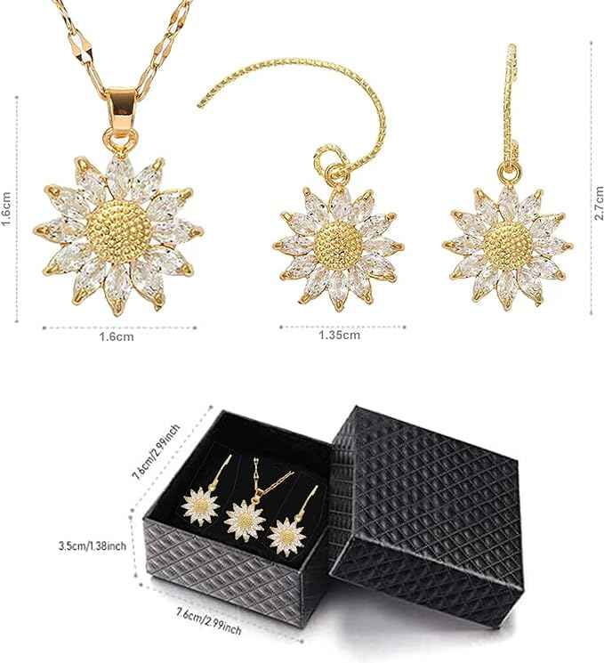 COLLAR GIRASOL GIRATORIO
