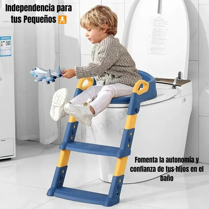 ESCALERA ADAPTADOR INODORO PARA NIÑOS/AS