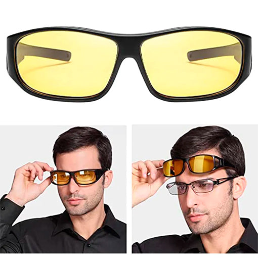 Kit de Gafas de Conducción Nocturna 2x1 SafeDrive™