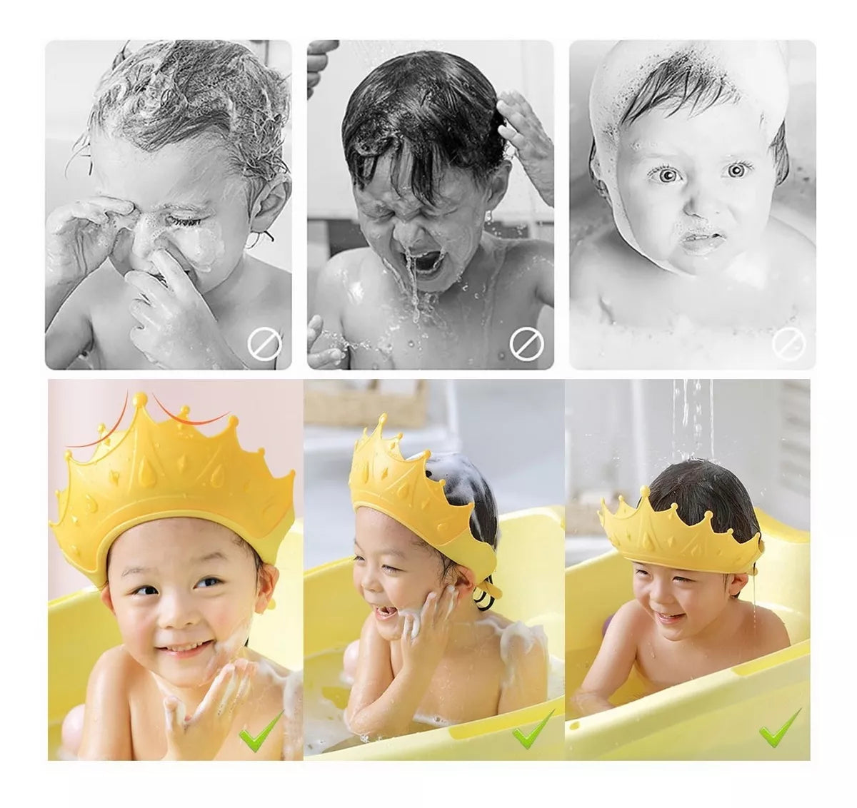 GORRO PROTECTOR de BAÑO NIÑ@S