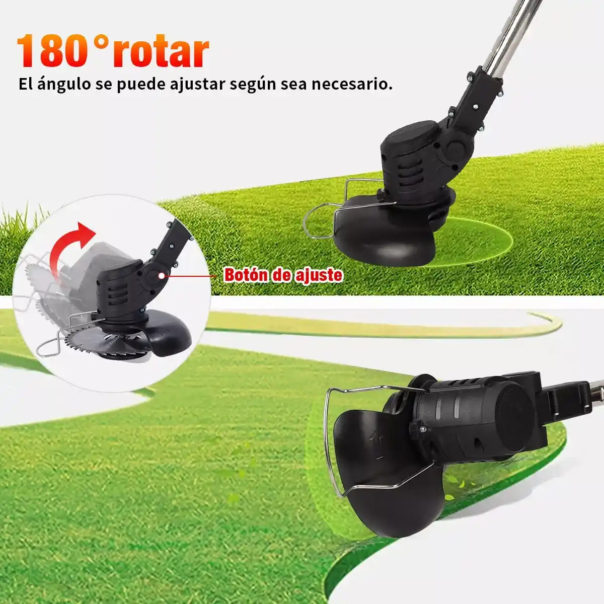 GUADAÑA ELECTRICA CORTADORA DE CESPED + KIT COMPLETO 3 en 1! 🍃