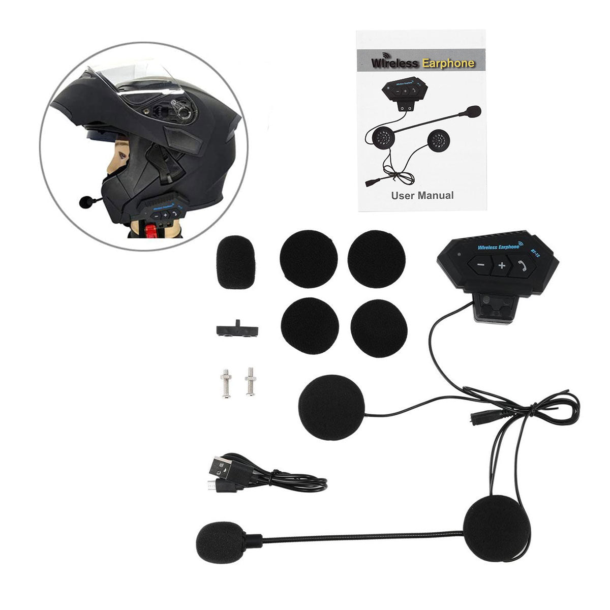 INTERCOMUNICADOR de MOTO BT12